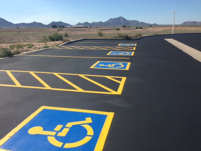 Stripe Driveways and Parking Lots